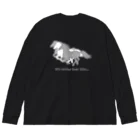 あさずきのRun！Run！Horse Big Long Sleeve T-Shirt