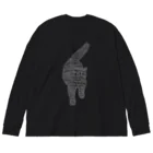 Kelfoy.のしろねこ Big Long Sleeve T-Shirt