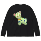 Myxoma のGreedちゃん Big Long Sleeve T-Shirt