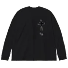 ひみつのもりの吽形 Big Long Sleeve T-Shirt