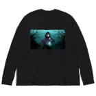 MagiAの明けない夜 Long Sleeve T-shirt ビッグシルエットロングスリーブTシャツ