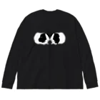 Lichtmuhleの牛みたいな柄のモルモット達 Big Long Sleeve T-Shirt