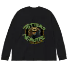 狸の遠吠えのTOTTEMONEMUTAI Big Long Sleeve T-Shirt