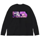 寅丑商會の架空の90年代アニメ02 Big Long Sleeve T-Shirt