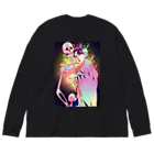 フラニーの髑髏と美青年グッズ Big Long Sleeve T-Shirt