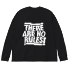 COSMICATION JUNKYARDのTHERE ARE NO RULES ビッグシルエットロングスリーブTシャツ