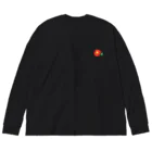 kozukuzukzの椿（赤） Big Long Sleeve T-Shirt