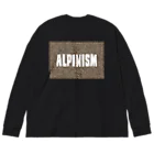 loveapplefactoryのalpinism contour ビッグシルエットロングスリーブTシャツ