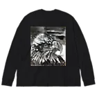 松木　昭洋の天空を司る鳥の王者【鷲】 Big Long Sleeve T-Shirt