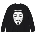 DRIPPEDのANONYMOUS-アノニマス- ビッグシルエットロングスリーブTシャツ