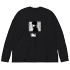 ごとにしきの「何こっち、見てんだよ。」 Big Long Sleeve T-Shirt