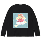 おにのさかのうえのほにょ Big Long Sleeve T-Shirt