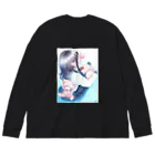 明星ヨウの友情 Big Long Sleeve T-Shirt