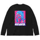 Leaf_stのKEDAMA Big Long Sleeve T-Shirt