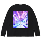 suparnaのブッダ　祈り　サイバー Big Long Sleeve T-Shirt