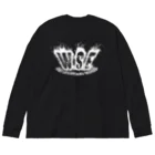 W.S.E.のWSEオリジナルロゴ　白プリント Big Long Sleeve T-Shirt