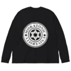 AURA_HYSTERICAのMISKATONIC UNIVERSITY Big Long Sleeve T-Shirt