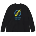 KAEL INK | カエル インクのイワトビペンギン : エナジーホッパー Big Long Sleeve T-Shirt