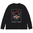 -end_g-の小さな幸せ(Black) ビッグシルエットロングスリーブTシャツ