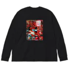 STEALTHのメンタルヘルス Big Long Sleeve T-Shirt