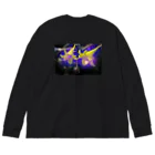 NoNseNseのNNN-Flower Big Long Sleeve T-Shirt