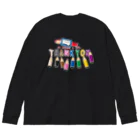 イラスト MONYAAT のCT155　ちびた色鉛筆*B Big Long Sleeve T-Shirt