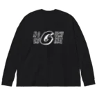 登紀子(アイビス・プラネット)の野口オリジナルオリジナルホワイト Big Long Sleeve T-Shirt