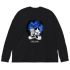 nya-mew（ニャーミュー）のミューゲイザー (meowGAZER) Big Long Sleeve T-Shirt