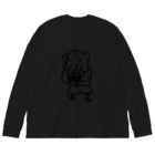 バンバンバンコク_オリジナルショップのばんぞうくん全身 Big Long Sleeve T-Shirt