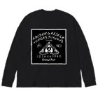 SumiReのウィジャボード　Ouija　黒 ビッグシルエットロングスリーブTシャツ