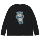 usa100のBふてねくまー Big Long Sleeve T-Shirt