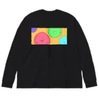 N’s Record(エヌズレコード)のあっ、こんにちは。 Big Long Sleeve T-Shirt