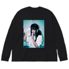 まつりだのピエン女 Big Long Sleeve T-Shirt