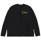 LienショップのLien〜繋ぐ思い〜(文字のみ) Big Long Sleeve T-Shirt