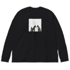 PhotoCollé フォトコラージュのAbnormal・異世界 Big Long Sleeve T-Shirt