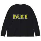 shakeのFAKE 偽 ビッグシルエットロングスリーブTシャツ