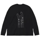 ふなこのチンアナゴ3兄弟 Big Long Sleeve T-Shirt