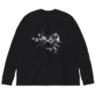 Yaukanの真夜中の線路 Big Long Sleeve T-Shirt