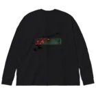 ミシカン by８の飛んでく(夕闇) Big Long Sleeve T-Shirt