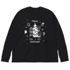 Andiamoのクリスとマス（白） Big Long Sleeve T-Shirt