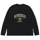 CalennabisのNimbin Psychedelic University - Yellow Big Long Sleeve T-Shirt