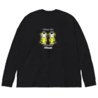 mikepunchのおにぎりキッズ・とらのいをかりるねこ Big Long Sleeve T-Shirt