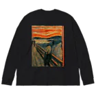 artgalleryのThe Scream ビッグシルエットロングスリーブTシャツ