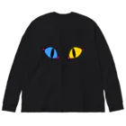 Mekki屋さんのねこおめめ Big Long Sleeve T-Shirt