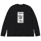 nya-mew（ニャーミュー）のこねこ出没注意！ Big Long Sleeve T-Shirt