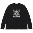 BECK BOYのフリーメイソン Big Long Sleeve T-Shirt