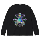 Kaoru-shopのGothic & Lolita & Spider Big Long Sleeve T-Shirt