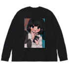 荒波しろみの463c Big Long Sleeve T-Shirt