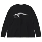 シャチ讃えハウスのミナミハンドウイルカ 骨格 ver.1.1 Big Long Sleeve T-Shirt