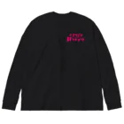 mojiasobiのエブリデイ邦ロック Big Long Sleeve T-Shirt